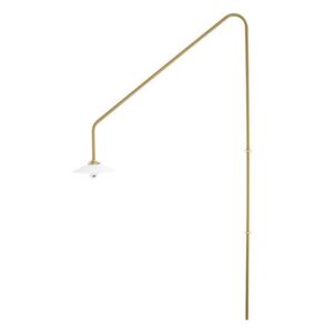 Hanging Lamp n°4 Wall light with plug - / H 180 x L 90 cm by valerie objects Gold/Metal