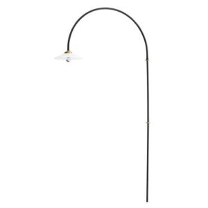 Hanging Lamp n°2 Wall light with plug - / H 235 x L 75 cm by valerie objects Black