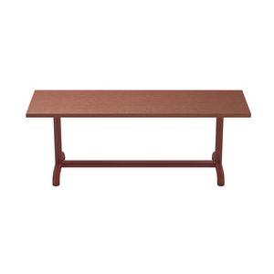 Unify Bench - / L 125 cm - Oak by Petite Friture Red