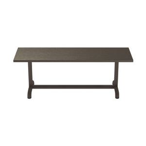 Unify Bench - / L 125 cm - Oak by Petite Friture Grey