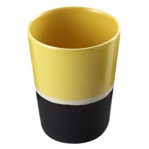 Sicilia Glass by Maison Sarah Lavoine White/Yellow/Black