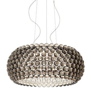 Caboche Plus Pendant - Large / LED - Ø 70 cm by Foscarini Grey