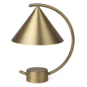 Meridian LED Wireless lamp - / Metal - H 26 cm by Ferm Living Gold/Metal