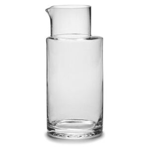 Inner Circle Carafe - / 150 cl - Glass by valerie objects Grey