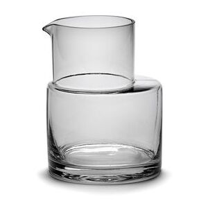 Inner Circle Carafe - / 75 cl - Glass by valerie objects Grey