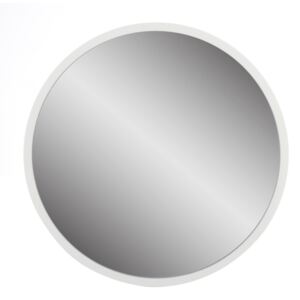 Circle Mirror in White - 50cm