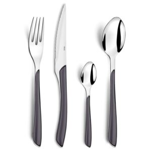 Amefa 24 Piece Cutlery Set Eclat Grey