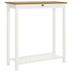 VidaXL Bar Table 100x40x110 cm Solid Oak Wood