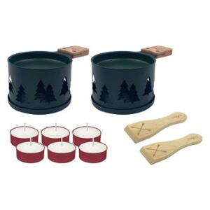 Lumi Set - / For raclette by candle - 2 people by Cookut Green