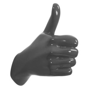 Hand Job - THUMBS UP Hook - Thumbs up by Thelermont Hupton Black