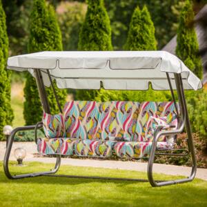 Replacement garden swing cushions 180 cm with zippers Rimini / Venezia Lux G039-11HB PATIO