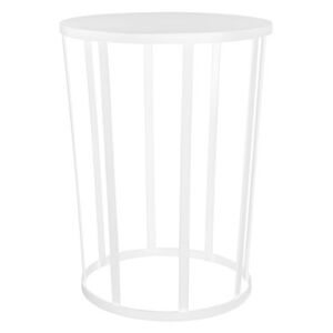 Hollo End table - Stool / Ø 35 x H 44 cm by Petite Friture White