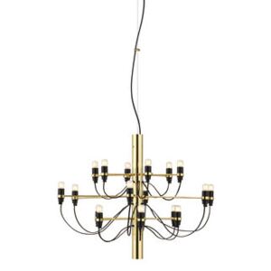 2097 Pendant - / 18 frosted bulbs INCLUDED - Ø 69 cm by Flos Gold/Metal