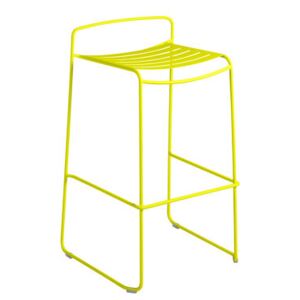 Surprising Bar stool - / Metal - H 78 cm by Fermob Green