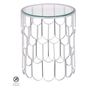 Pino Silver Side Table