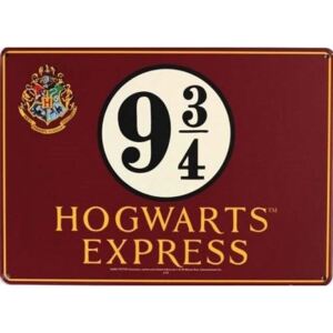 Metal sign Harry Potter - Hogwarts Express, (21 x 15 cm)