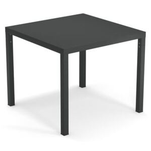 Nova Square table - / Metal - 90 x 90 cm by Emu Grey/Metal