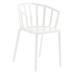 Generic AC Venice Stackable armchair - / Polycarbonate by Kartell White