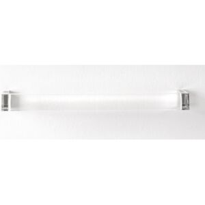Rail Wall-mounted towel rail by Kartell Transparent
