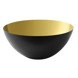 Krenit Bowl - Ø 16 x H 7,1 cm - Acier by Normann Copenhagen Black/Gold/Metal