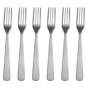 Normann Fork - Set of 6 forks by Normann Copenhagen Metal
