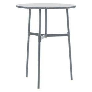 Union High table - / Ø 80 x H 105.5 cm – Fenix laminate by Normann Copenhagen Grey