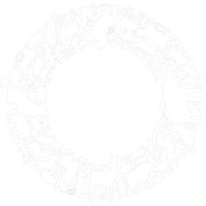 Panthéon Circle Sticker by Domestic White