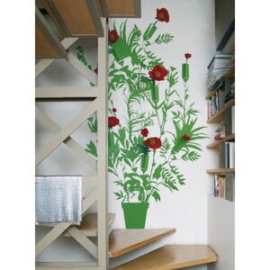 Vynil + Flower Sticker by Domestic Green