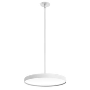 Infra-Structure Episode 2_C1 Ceiling light - / Disk Ø 60 x H 112 cm by Flos White