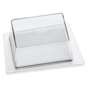 Kant Butter dish by Koziol White/Transparent