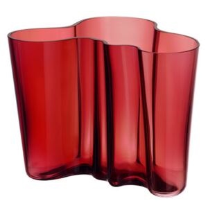 Aalto Vase - H 16 cm by Iittala Red