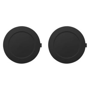 Place-we-met Placemat - / Set of 2 – Soft silicone by Fatboy Black