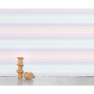 Optical Grid Panoramic Wallpaper by Domestic Multicoloured