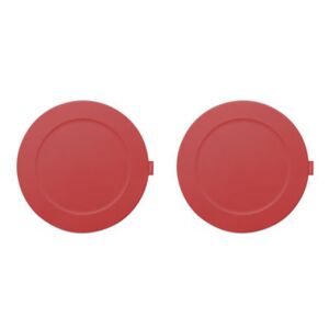 Place-we-met Placemat - / Set of 2 – Soft silicone by Fatboy Red