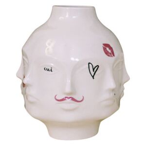 Dora Maar Large Vase - / Large - 20 years of MID limited edition by Jonathan Adler White/Pink