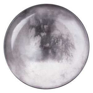 Cosmic Diner Plate - Titan - Ø 26 cm by Diesel living with Seletti Grey