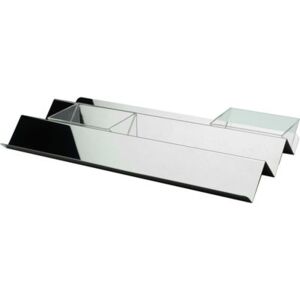 V tray Tray by Alessi Metal