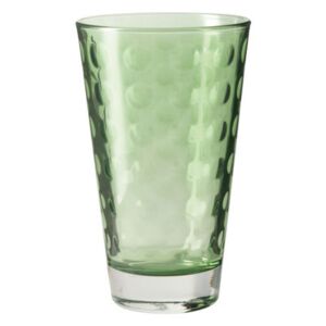 Optic Long drink glass - H 13 x Ø 8 cm - 30 cl by Leonardo Green