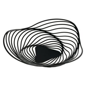 Trinity Basket - / Ø 33 x 16 cm by Alessi Black