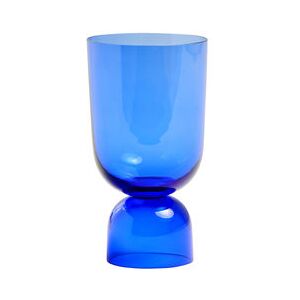 Bottoms Up Vase - / Small - H 21 cm by Hay Blue
