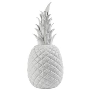 Pineapple Small Decoration - H 32 cm by Pols Potten White