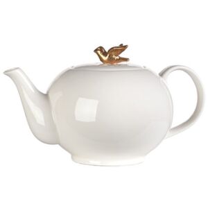 Freedom Bird Teapot by Pols Potten White