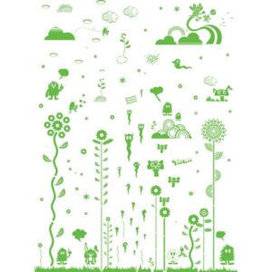 Mushroom Forest Green Sticker by Domestic Green