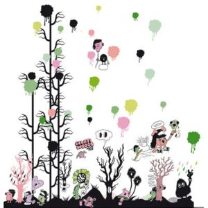 Gelati woods Sticker by Domestic Multicoloured