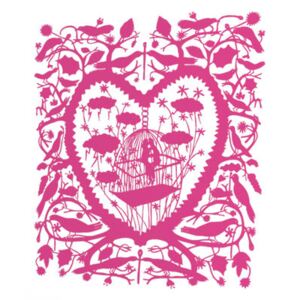Caged Lovers Sticker by Domestic Pink