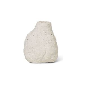 Vulca Mini Vase - / Enamelled stoneware by Ferm Living White