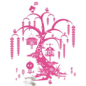 Willow tree Sticker by Domestic Pink