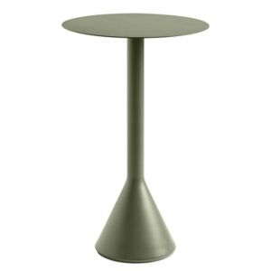 Palissade Cone High table - / Ø 60 x H 105 cm - Steel by Hay Green