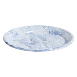 Soft Ice Plate - Ø 26 cm - Enamelled steel by Hay Blue