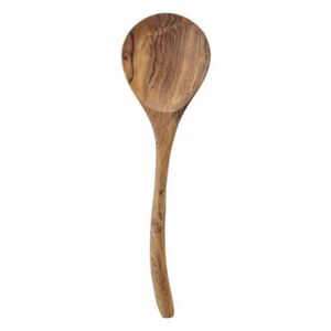 Service spoon - / Teak - L 30 cm by Bloomingville Natural wood
